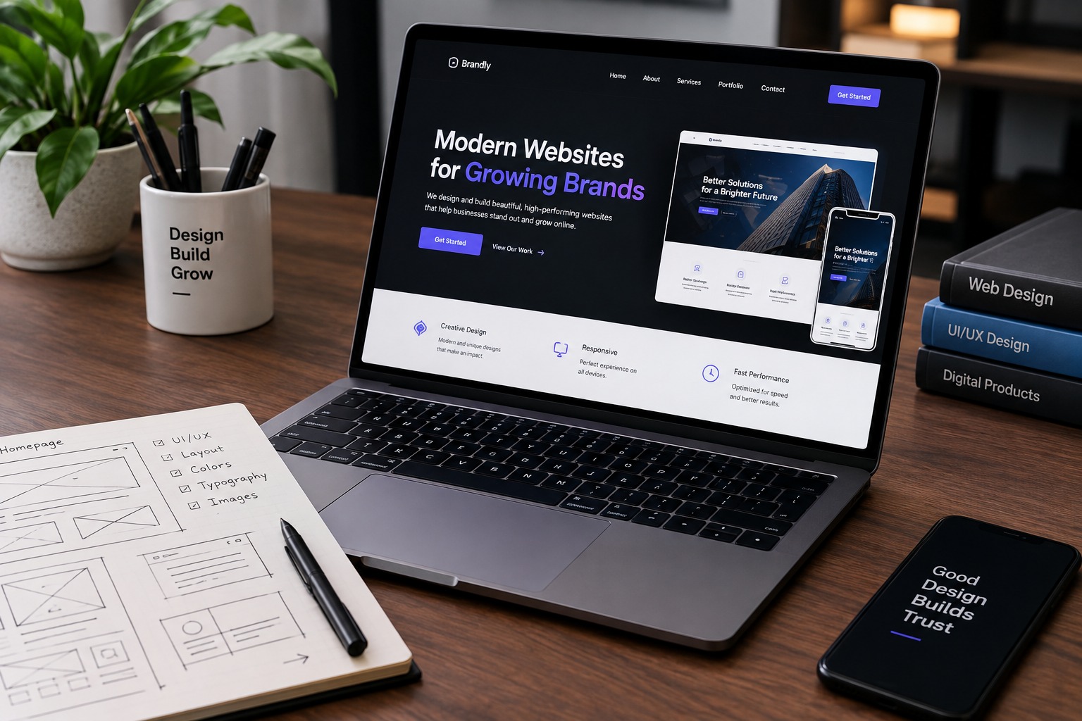 Website design preview